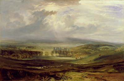 Raby Castle, der Sitz des Earl of Darlington von Joseph Mallord William Turner